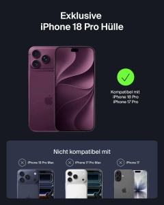 Husa Clear Belkin pentru iPhone 18 Pro, Nano-Titan, rezistenta la socuri - Img 2