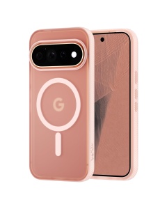 Husa de Telefon Belkin Grip pentru Google Pixel 11 Pro XL, Rosa, Protectie 2m, Qi2 25W