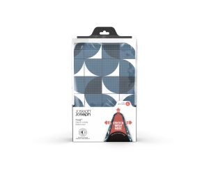 Husa elastica pentru masa de calcat Joseph Joseph Flexa 135 cm design modern albastru mozaic - Img 5