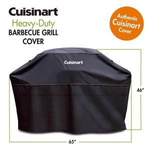 Husa Gratar Cuisinart CGC-65B, 165.1 cm, Rezistenta la Vant si Apa, Negru - Img 2