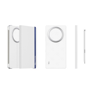 Husa Magnetica cu Stylus TCL NXTPAPER 60 Ultra, Alb, 4096 Niveluri Presiune