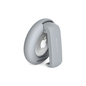 Husa pentru AirTag Belkin cu Clip, Protectie Kratz, Hellgrau
