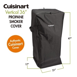Husa pentru Gratar Cuisinart CGC-10244, 53,3 x 43,2 x 119,4 cm, Nylon 600D, Rezistenta la Apa - Img 2