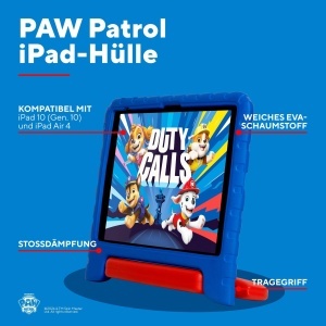 Husa pentru iPad Trust Tobu PAW Patrol, Multifunctionala, Albastra - Img 2