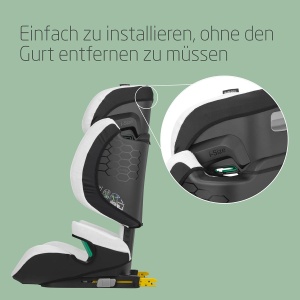 Husa pentru scaun auto Maxi-Cosi RodiFix M i-SizeRodiFix R i-Size, Bio-bumbac, Alb Natural - Img 6