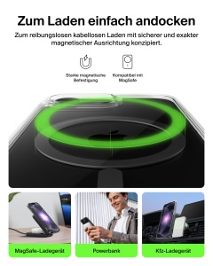 Husa pentru telefon Belkin SheerForce Clear Lite, ultraduna, MagSafe, transparenta - Img 5