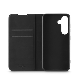 Husa pentru telefon Hama Samsung Galaxy S25, neagra, cu functie de suport si 2 carduri - Img 3