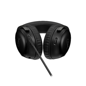HyperX Cloud III - Casti pentru jocuri cu fir, PC, PS5, Xbox Series X|S, drivere inclinate de 53 mm, DTS, spuma cu memorie, cadru robust, microfon ultra clar de 10 mm, USB-C, USB-A, 3,5 mm, negru - Img 4