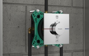 iBox universal 2 hansgrohe pentru instalare sub tencuiala, compatibil cu seturi 2023 - Img 6