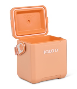 Igloo Passive Cooler Tag Along Too, 10 litri, pentru cumparaturi, camping, timp liber si munca, Caise - Img 4