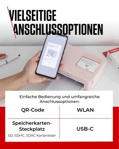 Imprimanta foto Canon SELPHY CP1500, wireless, compacta, neagra - Img 7