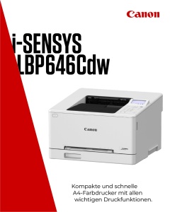 Imprimanta Laser Color Canon i-SENSYS LBP646Cdw - 25 ppm, 1200x1200 DPI, Duplex - Img 2