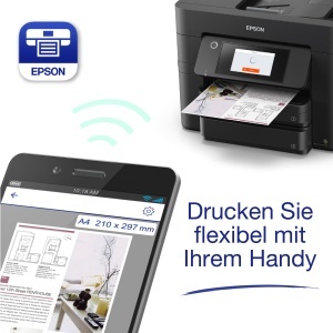 Imprimanta multifunctionala Epson Workforce Pro WF-4830DTWF, A4, Wi-Fi, 25 ppm - Img 8