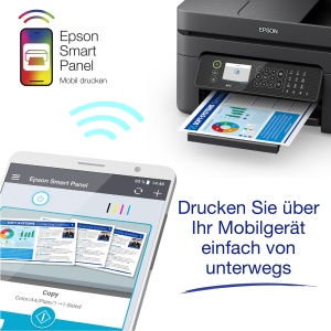 Imprimanta multifunctionala Epson Workforce WF-2950DWF A4, Wi-Fi, compacta - Img 8