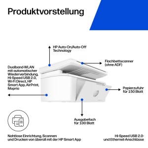 Imprimanta multifunctionala laser HP LaserJet MFP M140w, negru, duplex, wireless - Img 3