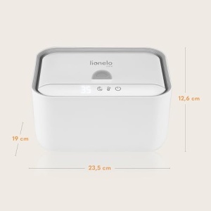 Incalzitor pentru servetele umede Lionelo Babybliss 20W cu lumina de noapte, 3 trepte de incalzire - Img 9