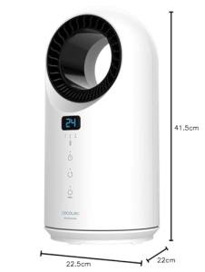 Incalzitor wireless Cecotec, 1500W, cu telecomanda, ecran tactil, afisaj LED, 3 moduri, oscilatie, temporizator - Img 8