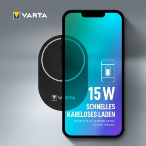 Incarcator auto wireless VARTA Mag Pro, 15 W, suport smartphone, negru - Img 7