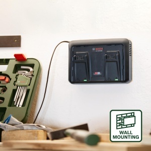 Incarcator Bosch AL 2x18V-88 18V incarcare simultana 2 acumulatori 44A - Img 4