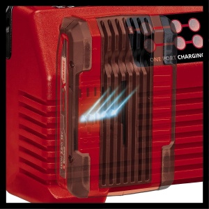 Incarcator original Einhell Power X-Quattrocharger 4A Power X-Change Li-Ion 18V incarcare simultana a bateriilor 2x2 monitorizarea bateriei gestionare - Img 4