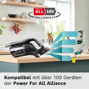 Incarcator rapid Bosch pentru aspiratoare fara fir, 18V, negru - Img 4