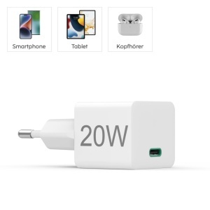 Incarcator rapid Hama, 20W, 1x USB C, 1x Lightning, Alb - Img 6