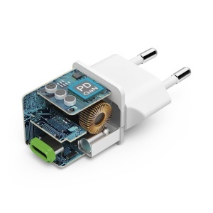 Incarcator rapid Hama 30W USB-C, suport Power Delivery, mini format alb - Img 9