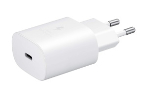 Incarcator rapid Samsung USB-C 25W, alb, original - Img 2