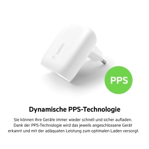 Incarcator rapid USB-C Belkin 30W, Power Delivery 3.0, pentru iPhone si Samsung - Img 3