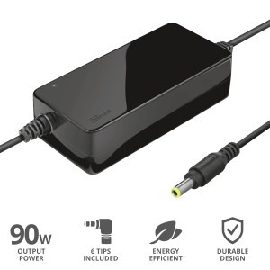 Incarcator universal pentru laptop Trust Primo (90 W) negru - Img 3