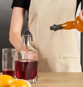 Inchizatori pentru sticle Zyliss, 2 bucati, silicon, gri, rezistenti la scurgeri - Img 5