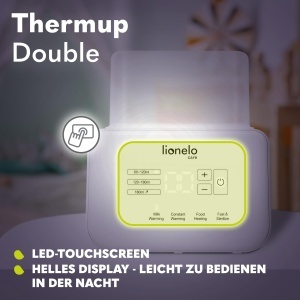 Incubator pentru biberoane Lionelo THERMUP, 2 biberoane, control temperatura, BPA-free - Img 4