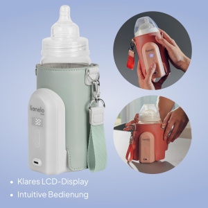 Incubator portabil LIONELO Thermup Go Evo pentru incalzirea laptelui, 4500 mAh - Img 6