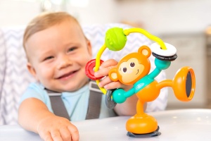 Infantino Wacky Bebee Activitate Maimuta Multicolor Cod 930-216267-00 - Img 6