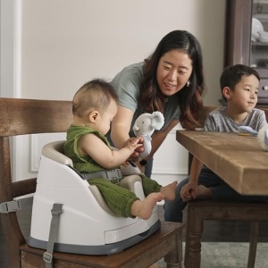 Ingenuity 2-in-1 Baby Base Beige Scaun Multifunctional cu Tavita Detasabila - Img 12