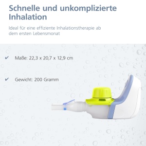Inhalator mobil PARI BOY free, tehnologie cu membrana oscilanta, usor si silentios - Img 4