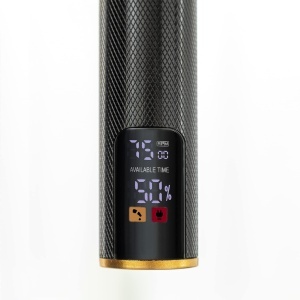 InnovaGoods - Aparat de tuns reincarcabil in forma de T 3 viteze afisaj LCD incl 6 piepteni si USB-C rezistent la apa negru auriu plastic - Img 6