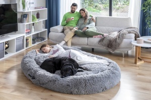 InnovaGoods Cloft Hundebett XXL Antistress Material Poliester Husa Detasabila - Img 2