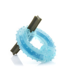 InnovaGoods Jucarie 2-in-1 pentru caini Glubiz Albastra Functie de racire si ingrijire dentara - Img 4