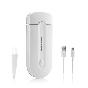InnovaGoods Mini Epiluch Rasoir Reincarcabil cu LED Compact si Elegant AlbLila
