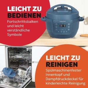 Instant Pot Multikocher 38L 7-in-1 Smart Cooker Tagtraum Blau - Img 4