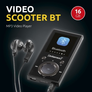 Intenso MP3 Player Video Scooter 1,8 Zoll Bluetooth schwarz - Img 2