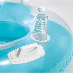 Intex 56800EU Pat dublu cu saltea pneumatica 58001 albastru 335 x 335 cm - Img 4