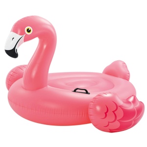 Intex 57558NP - Suport gonflabil Flamingo roz vinil roz 147x140x94 cm