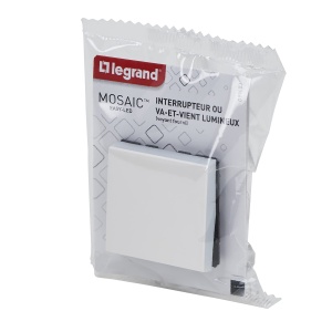 Intrerupator cu LED Legrand 99403, alb lucios, montaj rapid, 2 functii - Img 6