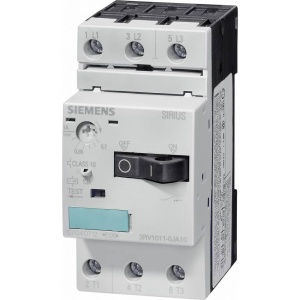 Intrerupator de protectie motor Siemens SIRIUS 3RV1, 0.55-0.8A, 690V, 90mm x 45mm