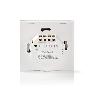 Intrerupator inteligent NEDIS SmartLife, control vocal, alb - Img 5