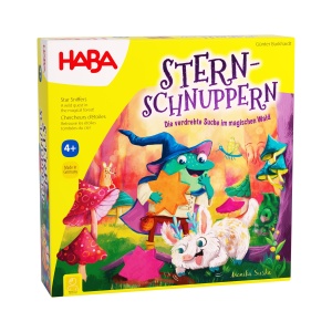 Joc de colectie HABA Sternschnuppern, 48 stele colorate, pentru 2-4 copii, 4