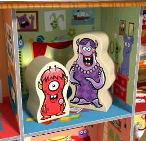 Joc de Logica HABA Wo ist Wanda 60 de sarcini, 3D, pentru copii de la 4 ani - Img 3
