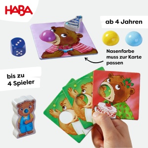Joc de societate HABA Nasenbar - pentru 2-4 jucatori, 4 ani, reguli simple - Img 3